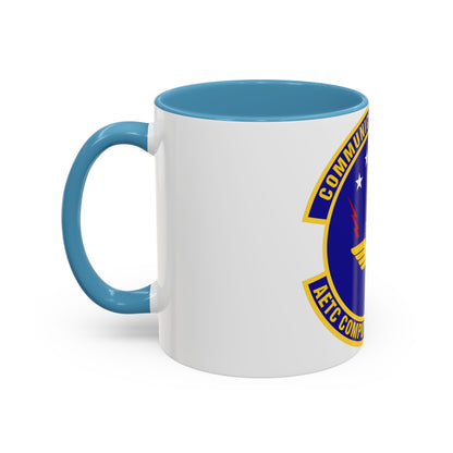 AETC Computer Systems Squadron (U.S. Air Force) Accent Coffee Mug