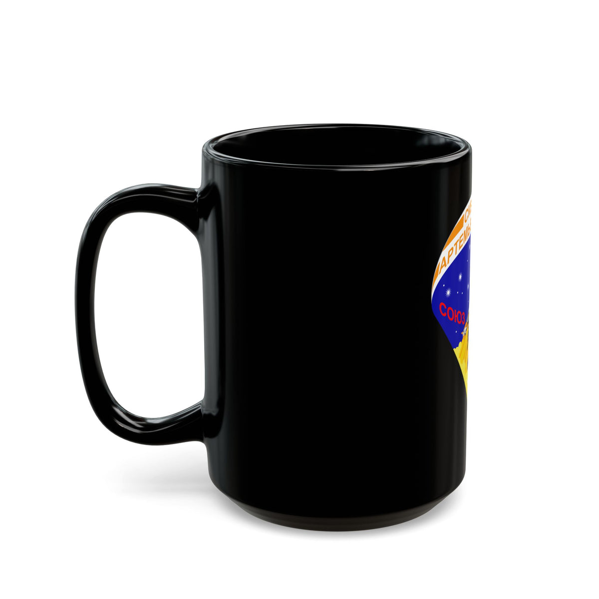 Soyuz TMA-12M (Soyuz Programme) Black Coffee Mug