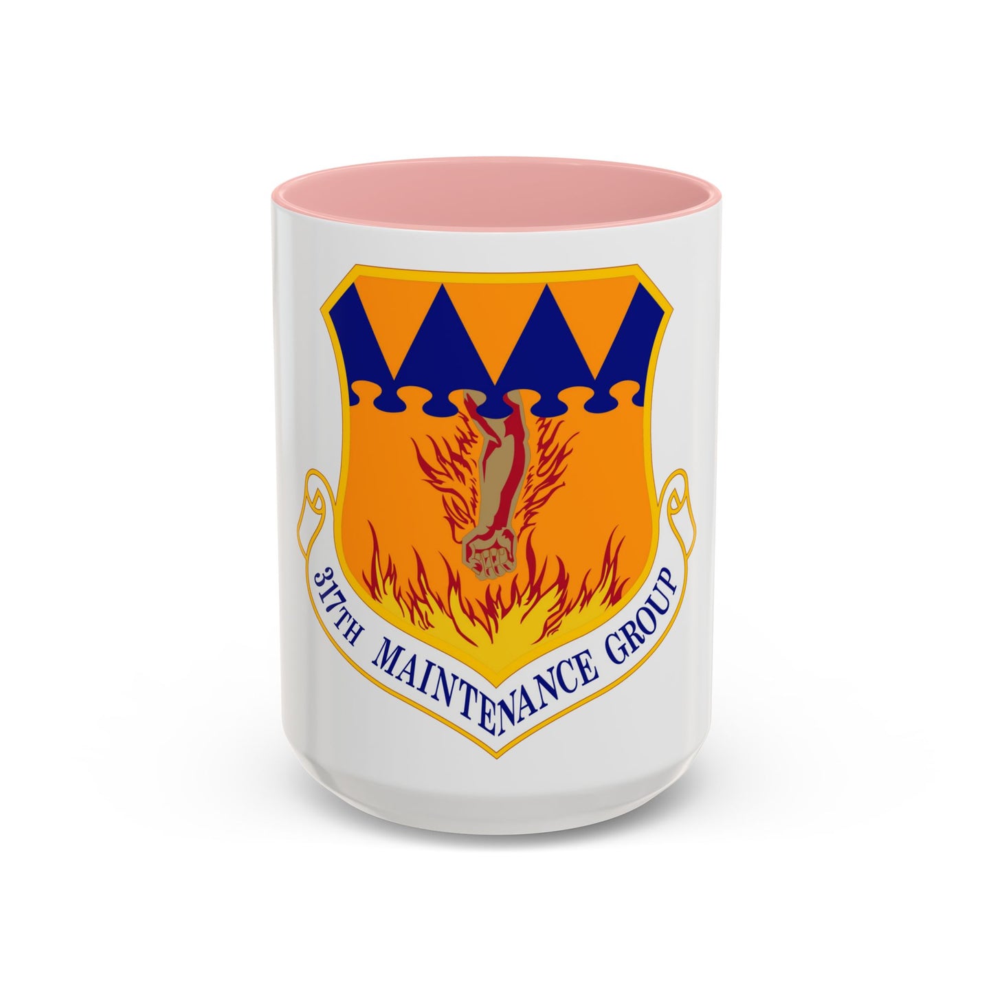 317 Maintenance Group AMC (U.S. Air Force) Accent Coffee Mug