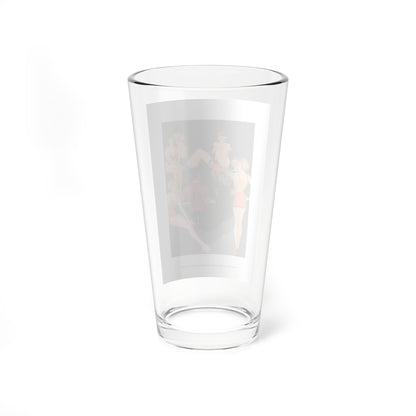 Only 26 more days untilthat fishing trip up in Canada, Esquire, June 1934 (Magazine Illustration) Pint Glass 16oz