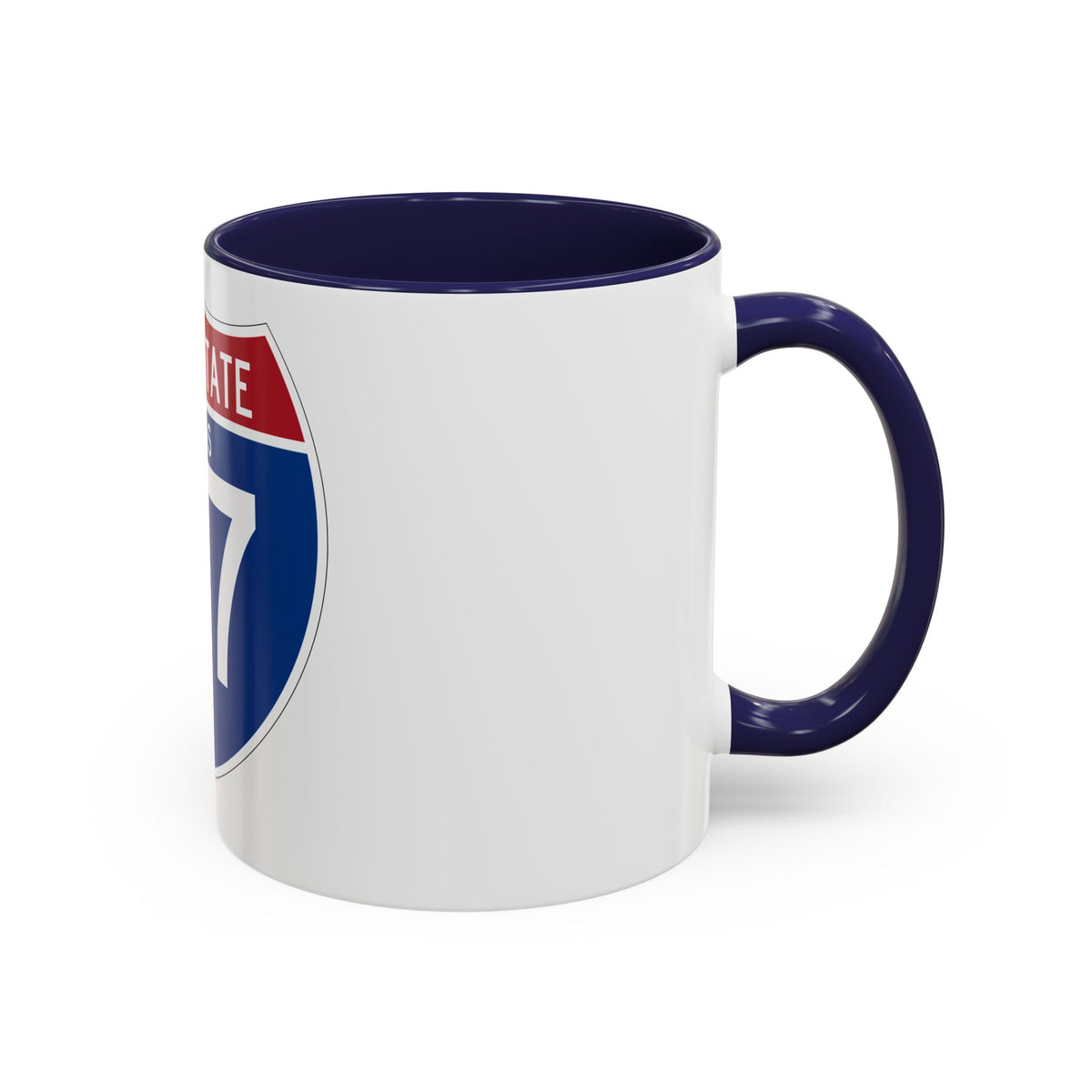 Interstate 27 (U.S. Highways) Accent Coffee Mug