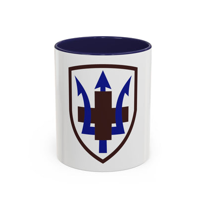 213 Medical Brigade (U.S. Army) Accent Coffee Mug