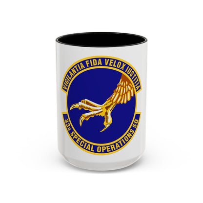 33d Special Operations Squadron (U.S. Air Force) Accent Coffee Mug