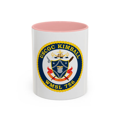 USCGC Kimball WMSL 756 (U.S. Coast Guard) Accent Coffee Mug