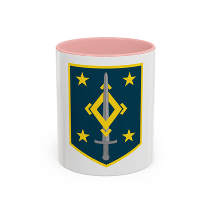 4th Maneuver Enhancement Brigade (U.S. Army) Accent Coffee Mug
