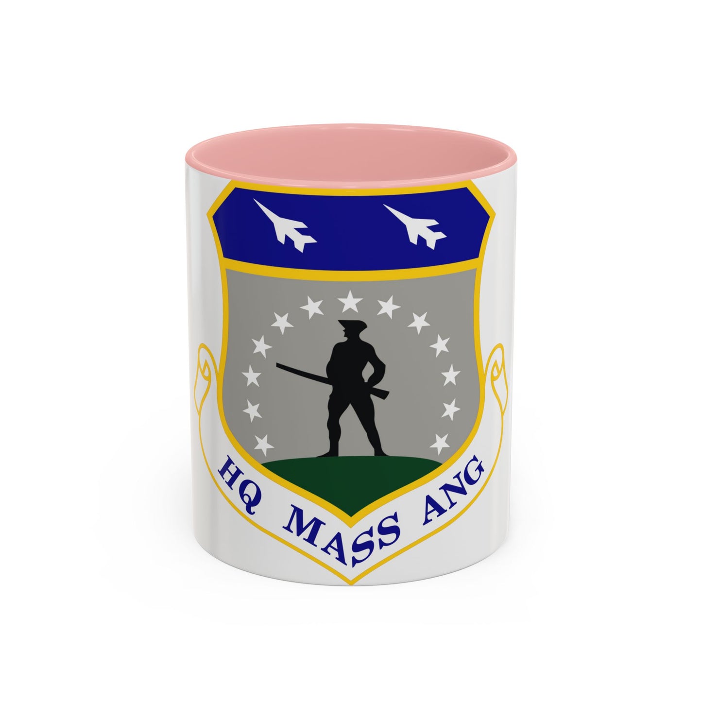 Headquarters Massachusetts Air National Guard (U.S. Air Force) Accent Coffee Mug