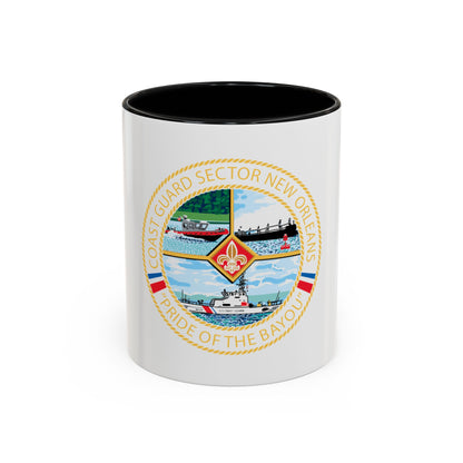 USCG Sector New Orleans   Pride of the Bayou (U.S. Coast Guard) Accent Coffee Mug