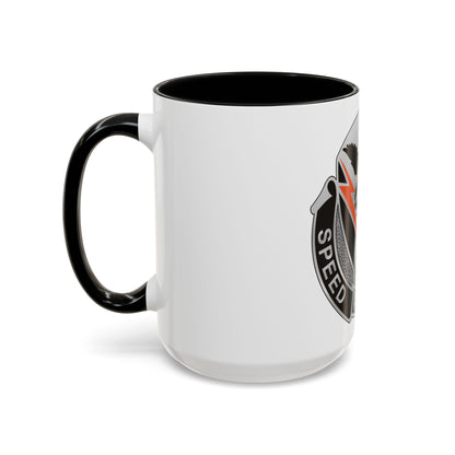 327 Signal Battalion (U.S. Army) Accent Coffee Mug