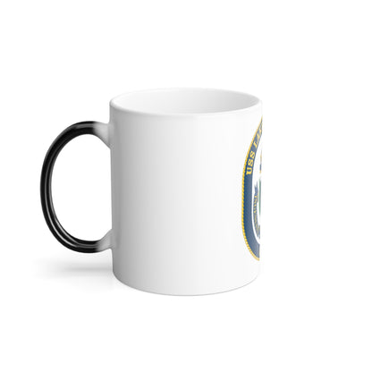 USS Lake Champlan CG 57 Crest (U.S. Navy) Color Changing Mug 11oz
