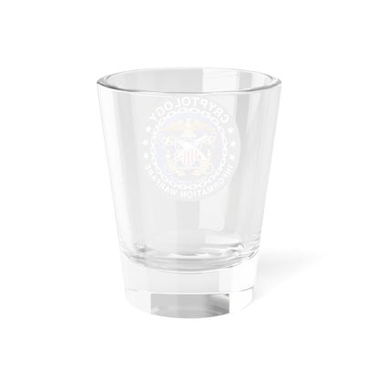 Verre à liqueur de la communauté cryptologique de la marine (US Navy) 1,5 oz