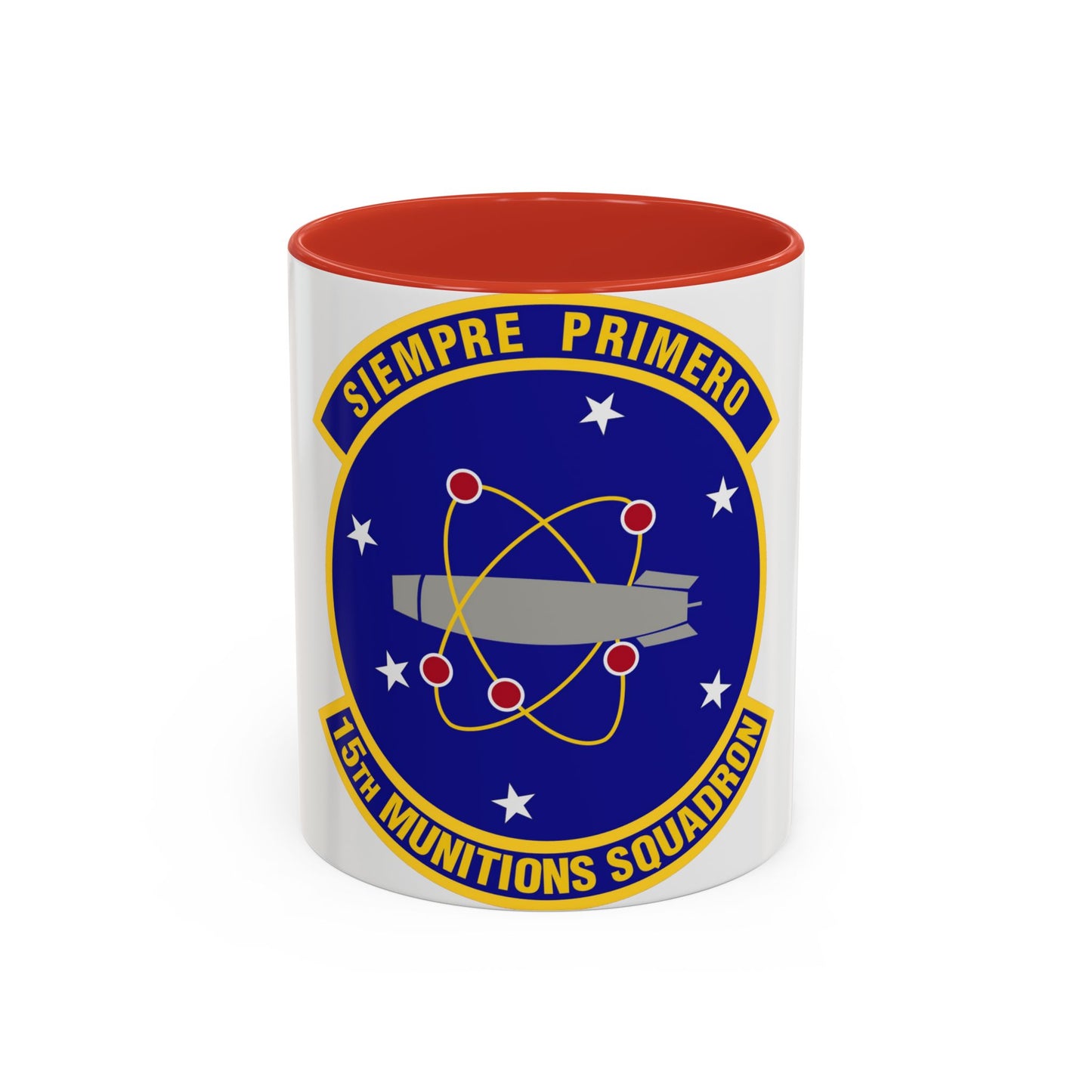 15th Munitions Squadron (U.S. Air Force) Accent Coffee Mug