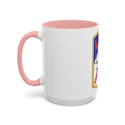 10 Sustainment Brigade (U.S. Army) Accent Coffee Mug