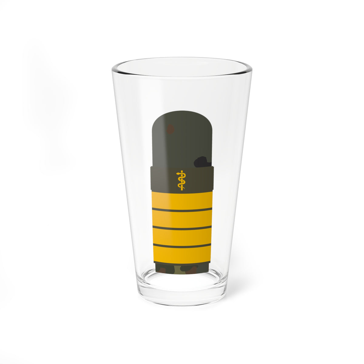 MA OG5 53b Flottenarzt HM L (Military Rank) Pint Glass 16oz