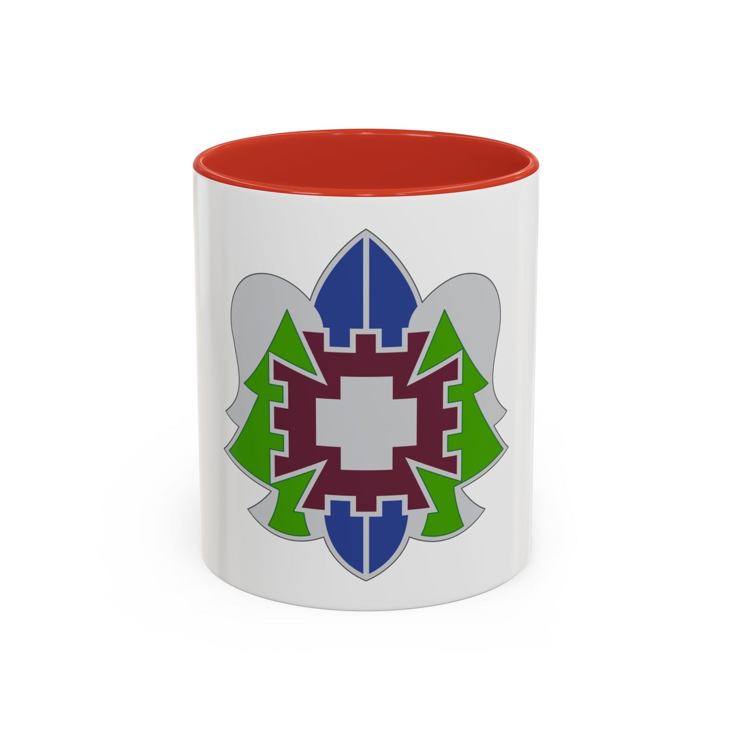 332 Medical Brigade 2 (U.S. Army) Accent Coffee Mug