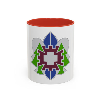 332 Medical Brigade 2 (U.S. Army) Accent Coffee Mug