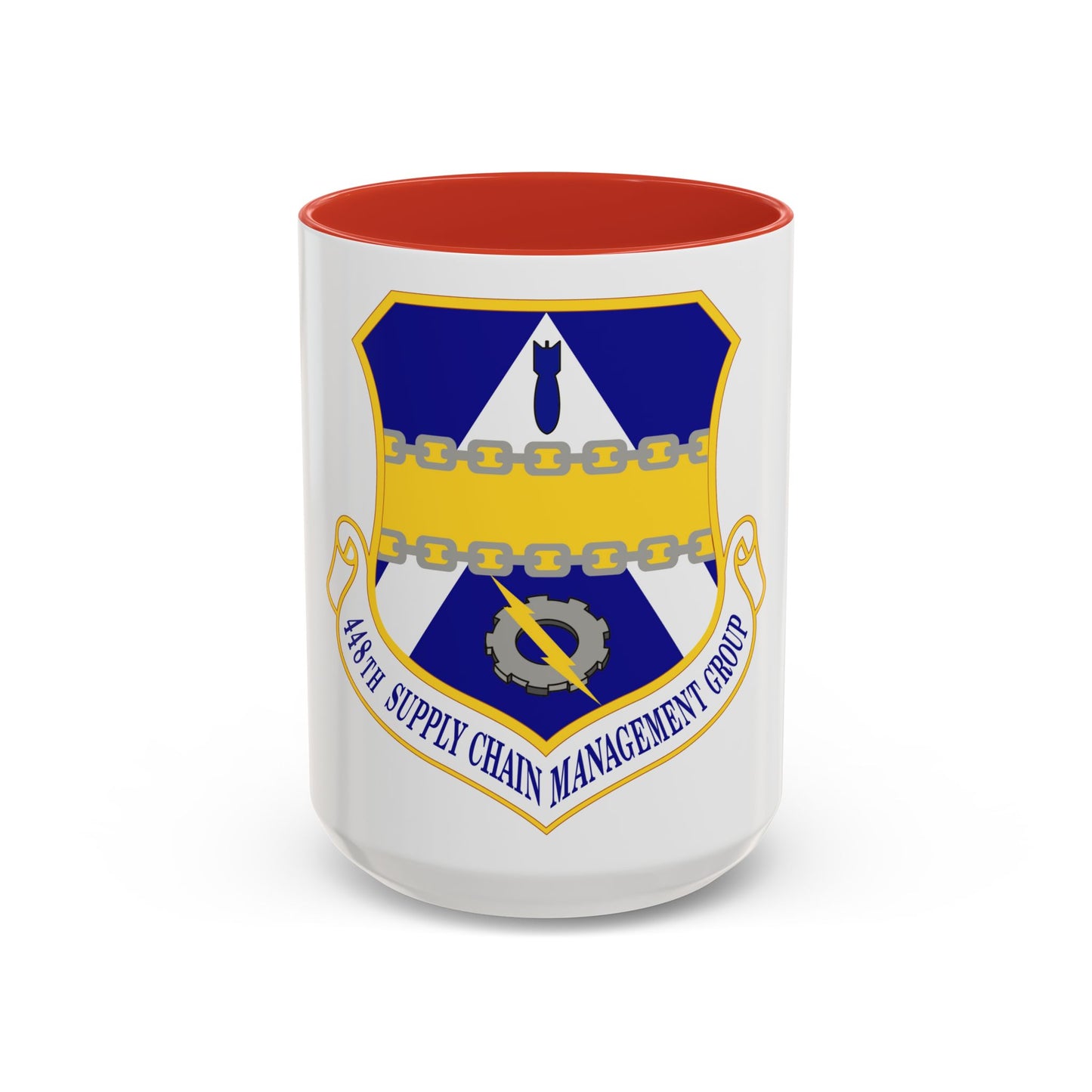 448th Supply Chain Management Group (U.S. Air Force) Accent Coffee Mug