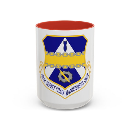 448th Supply Chain Management Group (U.S. Air Force) Accent Coffee Mug