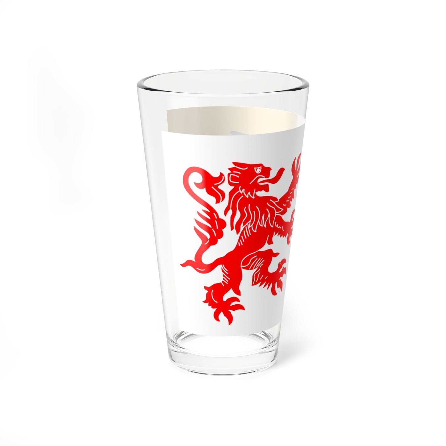 Flag of Hauts-de-France proposed design (France) Pint Glass 16oz