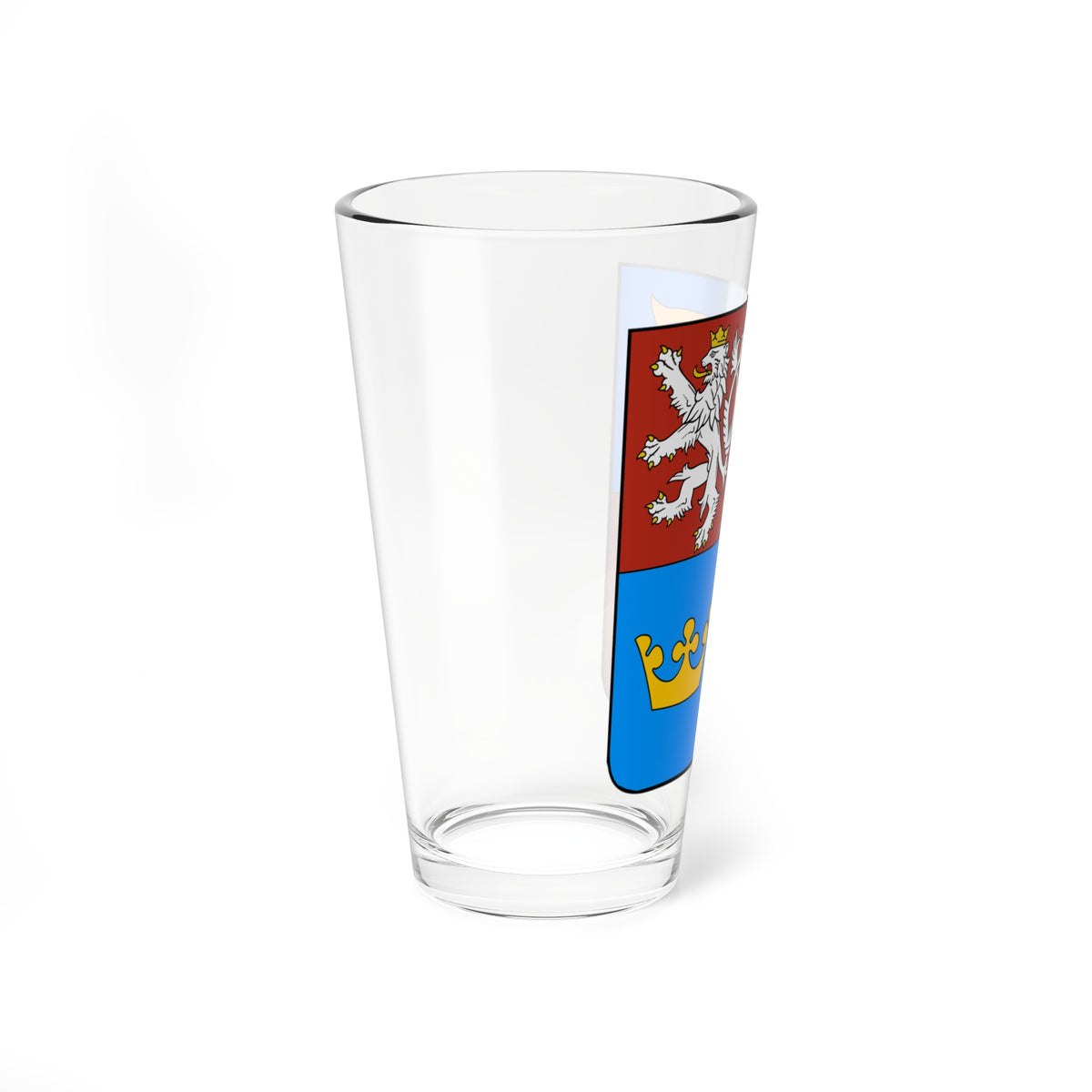 Hradec Kralove Region CoA CZ (Czech Republic) (Coat of Arms) Pint Glass 16oz