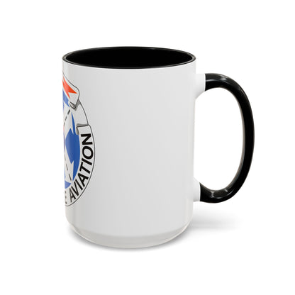 125th Air Traffic Control Battalion (U.S. Army) Accent Coffee Mug