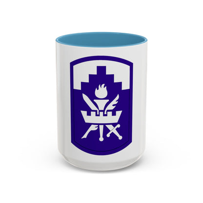 353 Civil Affairs Command (U.S. Army) Accent Coffee Mug