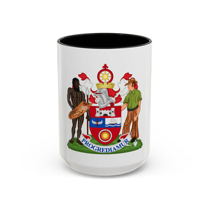 Coat of Arms Darwin Australia - Accent Coffee Mug
