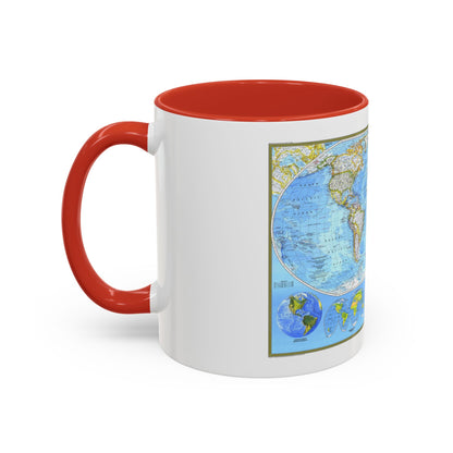 World Map - Political (1994) (Map) Accent Coffee Mug