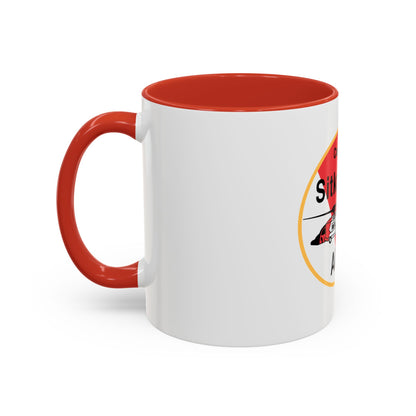 USCG Air Station Sitka (U.S. Coast Guard) Accent Coffee Mug