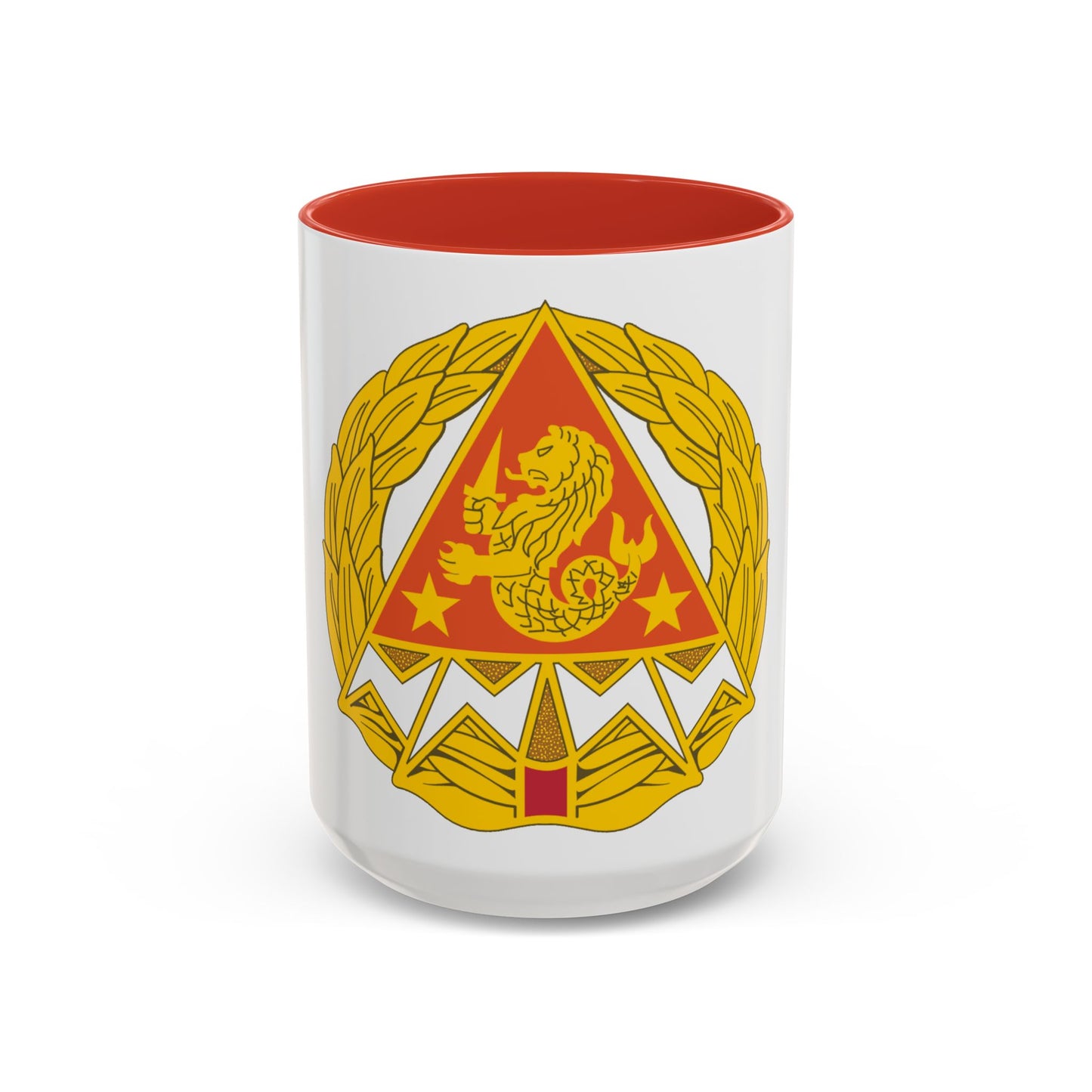 4 Signal Group (U.S. Army) Accent Coffee Mug