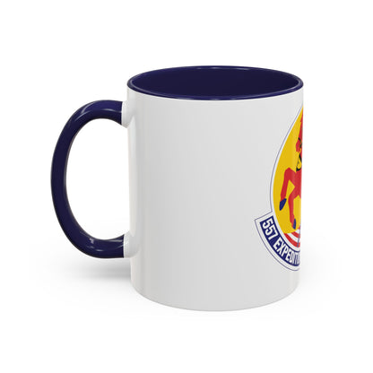 557th Expeditionary Red Horse Squadron (U.S. Air Force) Accent Coffee Mug