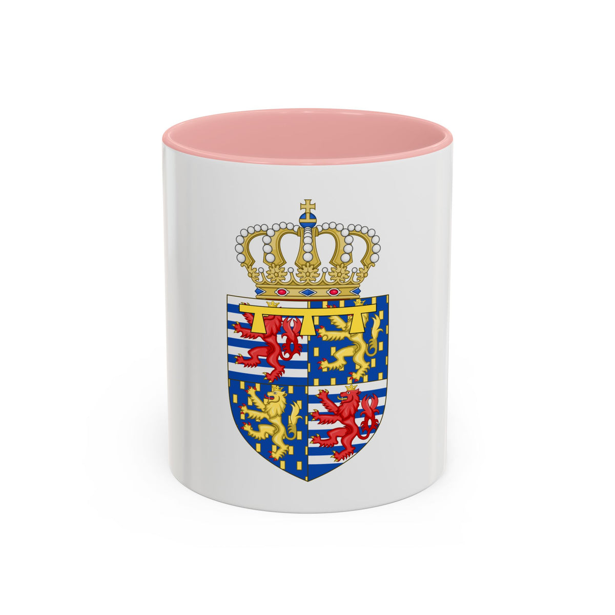 Lesser coat of arms of the Hereditary Grand Duke of Luxembourg (2000) - Accent Coffee Mug