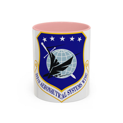 312th Aeronautical Systems Wing (U.S. Air Force) Accent Coffee Mug