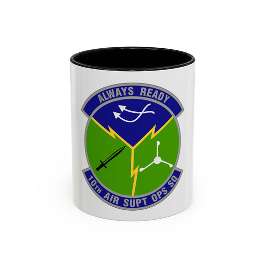 10 Air Support Operations Squadron ACC (U.S. Air Force) Accent Coffee Mug