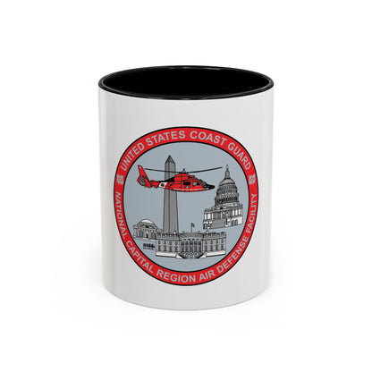 USCG NCR ADF   Nat'l Capital Reg Air Def Fac 2009 (U.S. Coast Guard) Accent Coffee Mug