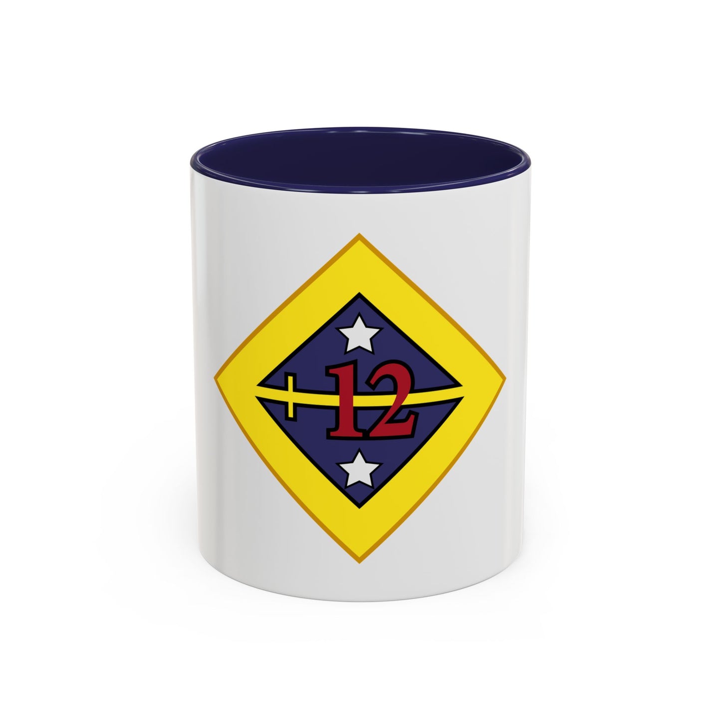 12th US division Insignia (U.S. Army) Accent Coffee Mug