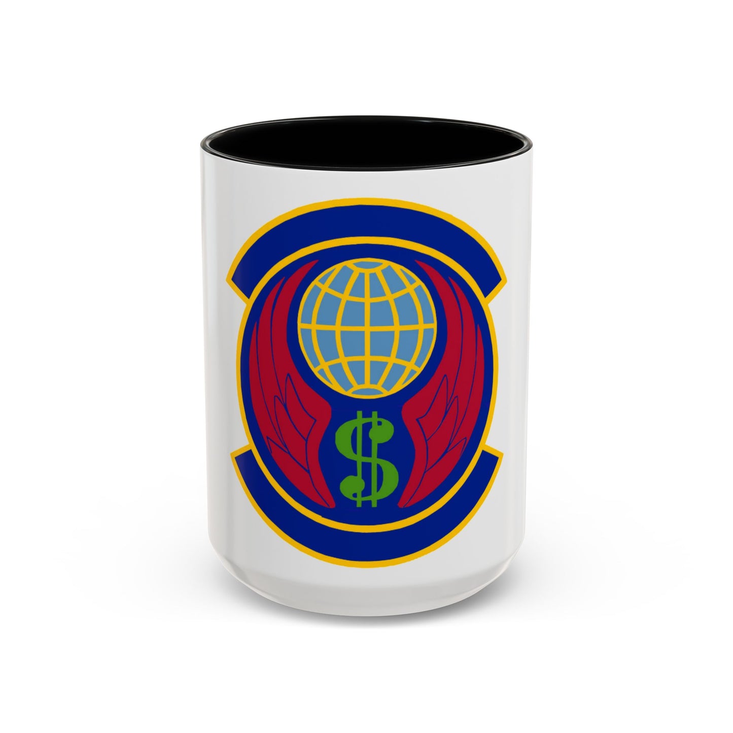 355 Comptroller Squadron ACC (U.S. Air Force) Accent Coffee Mug