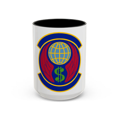 355 Comptroller Squadron ACC (U.S. Air Force) Accent Coffee Mug