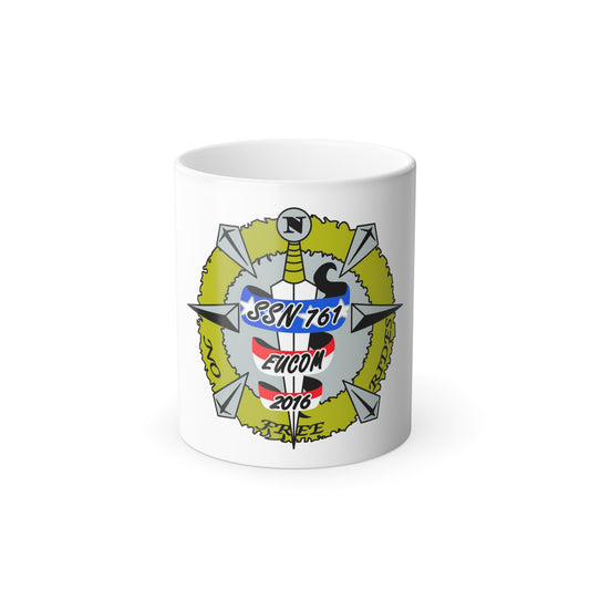USS Springfield SSN 761 (U.S. Navy) Color Changing Mug 11oz