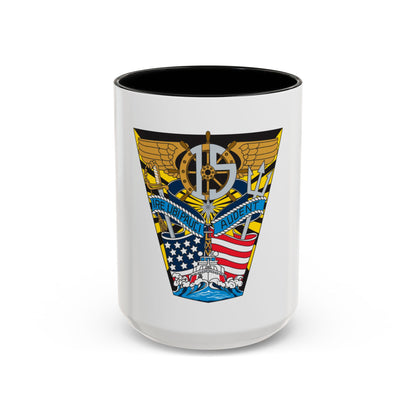 USCG Academy Audet (U.S. Coast Guard) Accent Coffee Mug