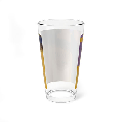 Lew Archer  The Wycherly Woman, paperback cover (Bantam Books, 1978)_ signature - Pint Glass 16oz