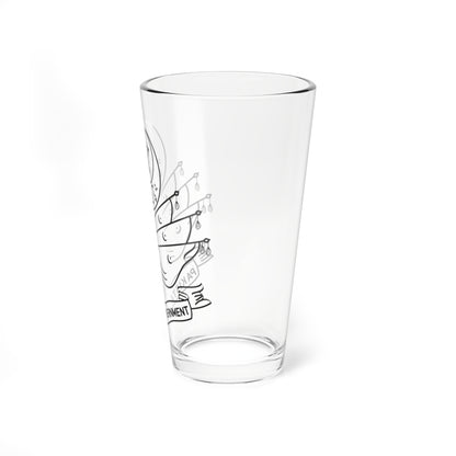 Emblem of Pakistan 1947-1954 (Pakistan) (Coat of Arms) Pint Glass 16oz