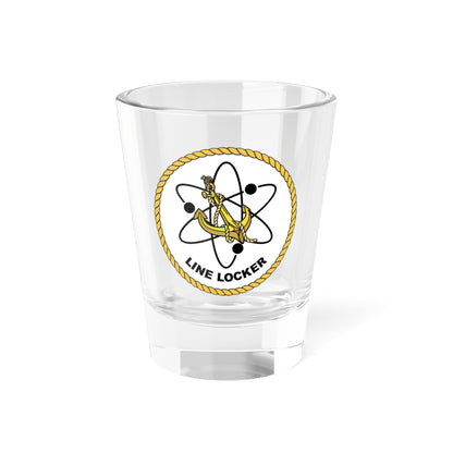 Naval Reactors Line Locker (U.S. Navy) Shot Glass 1.5oz