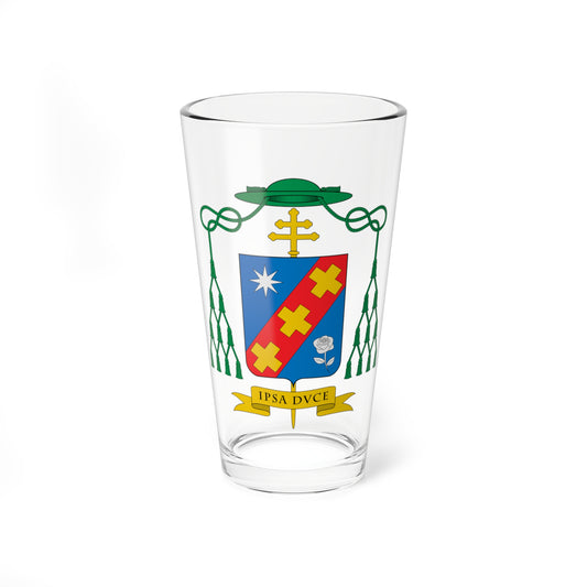 Escudo de Fernando Sáenz Lacalle (Spain) (Coat of Arms) Pint Glass 16oz