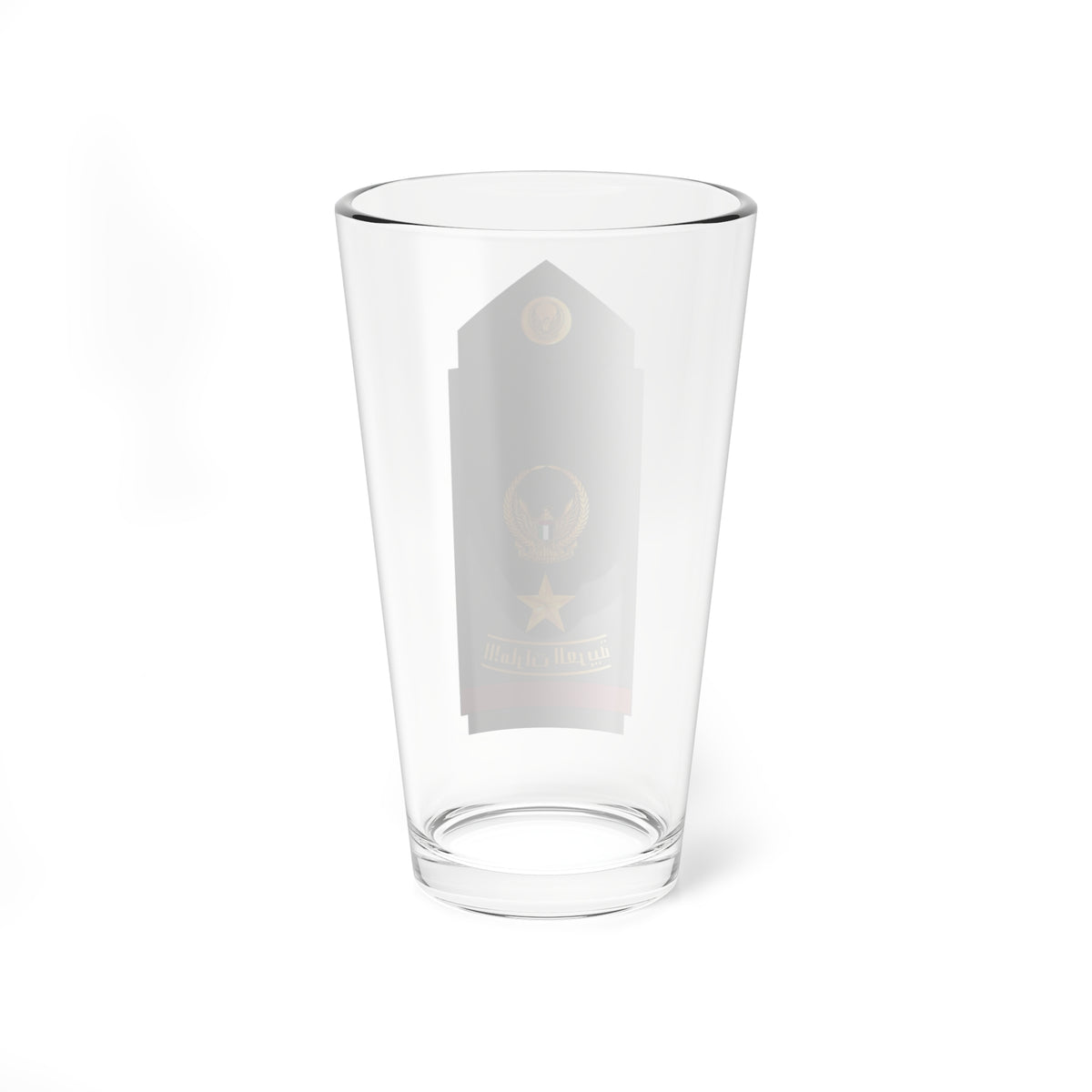 10 UAEA LTC (United Arab Emirates) (Military Rank) Pint Glass 16oz