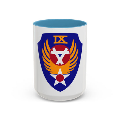 9 Engineer Command (U.S. Army) Accent Coffee Mug