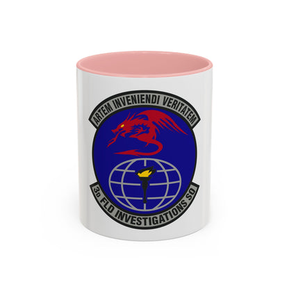 3d Field Investigations Squadron (U.S. Air Force) Accent Coffee Mug