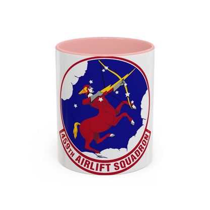 459th Airlift Squadron (U.S. Air Force) Accent Coffee Mug