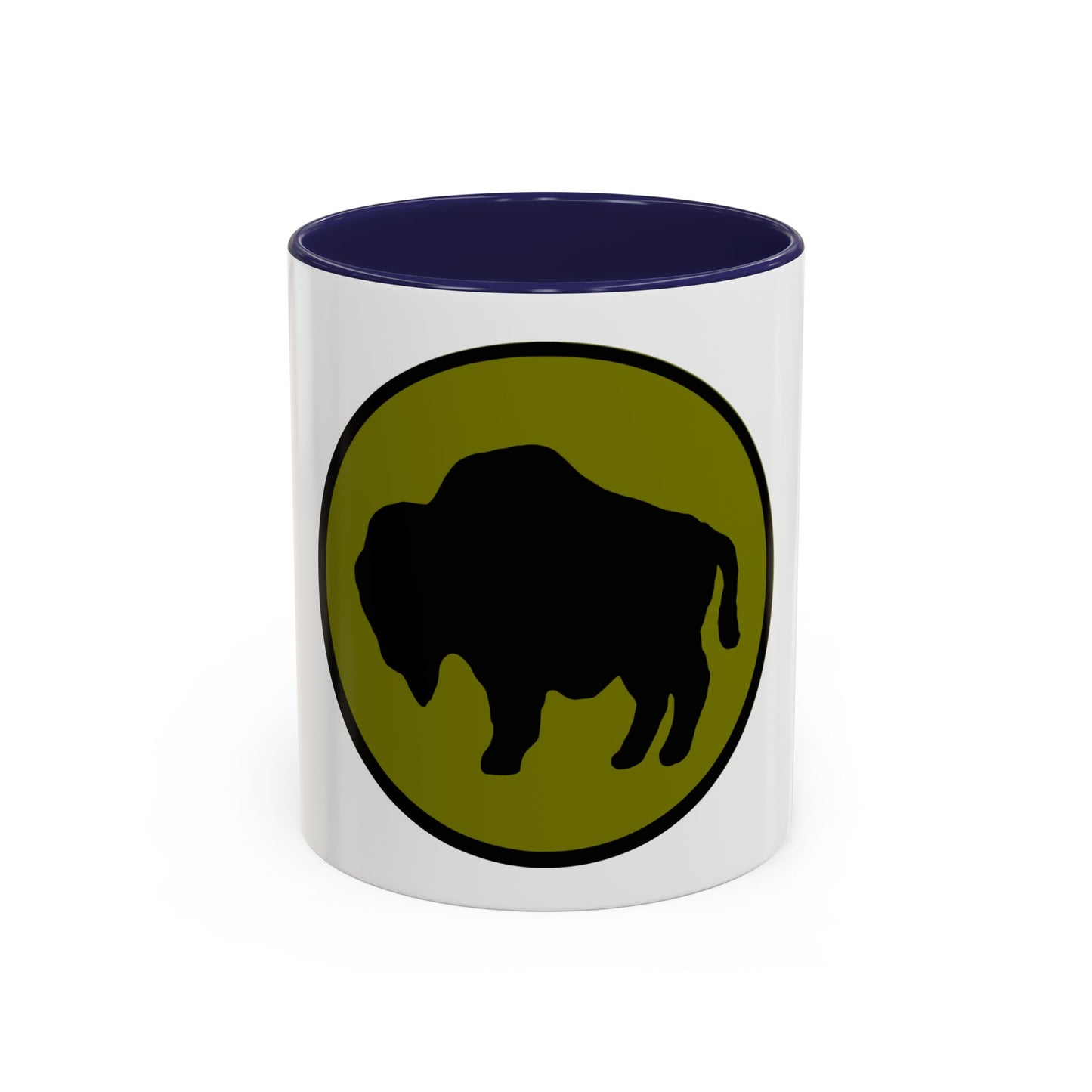 US 92nd Infantry Division (U.S. Army) Accent Coffee Mug