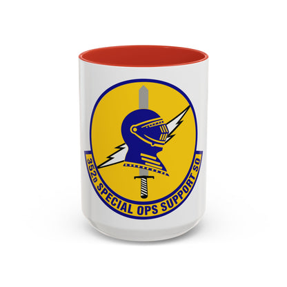 352d Special Operations Support Squadron (U.S. Air Force) Accent Coffee Mug