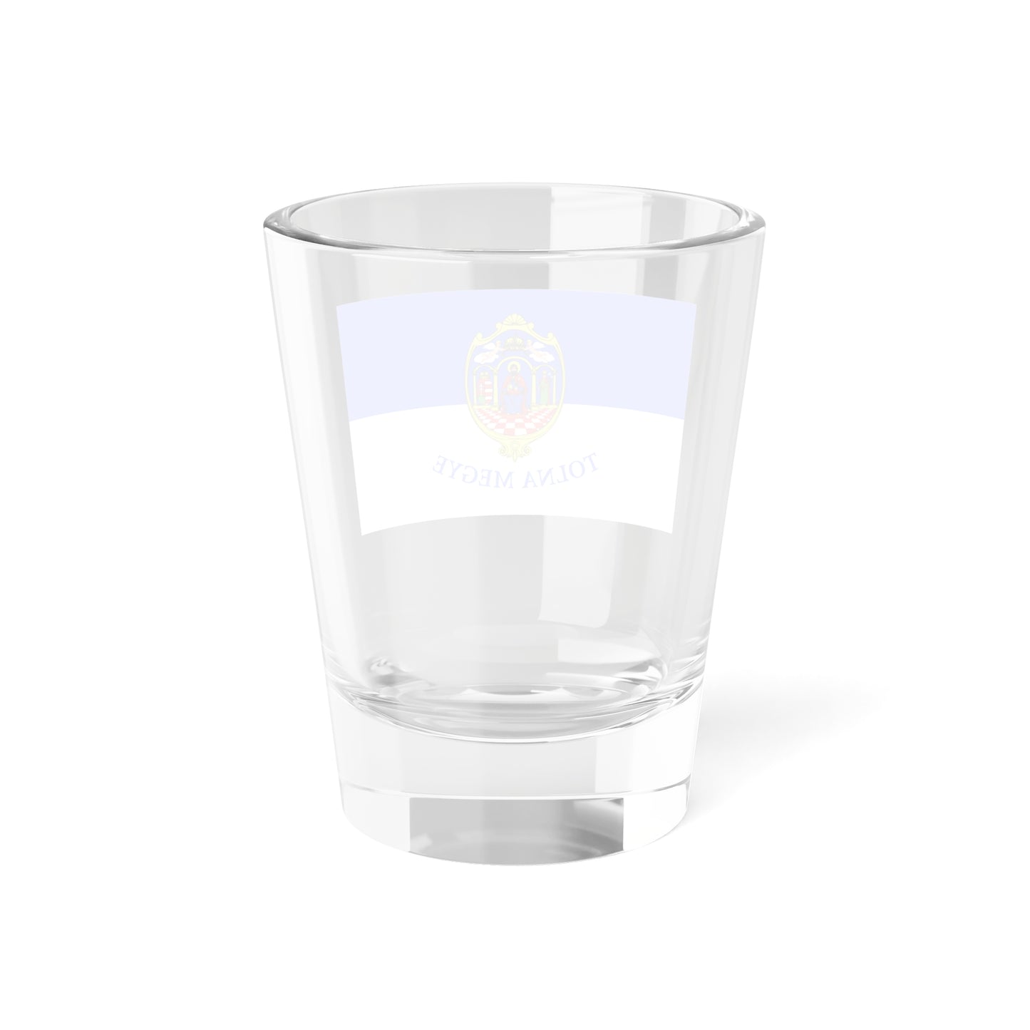 Flag of Tolna County Hungary - Shot Glass 1.5oz